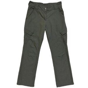EXOFFICIO Hiking Travel Studio Pants in Olive Green Womens size 8